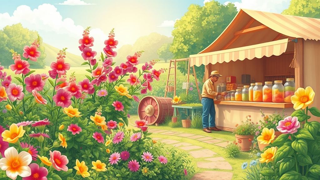 《花园物语》复活节限定神植：糖果花全攻略