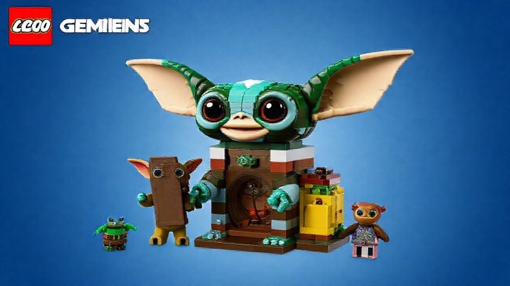 乐高IDEAS系列推出《小魔怪》Gizmo套装：1,125片可动模型引爆80后情怀