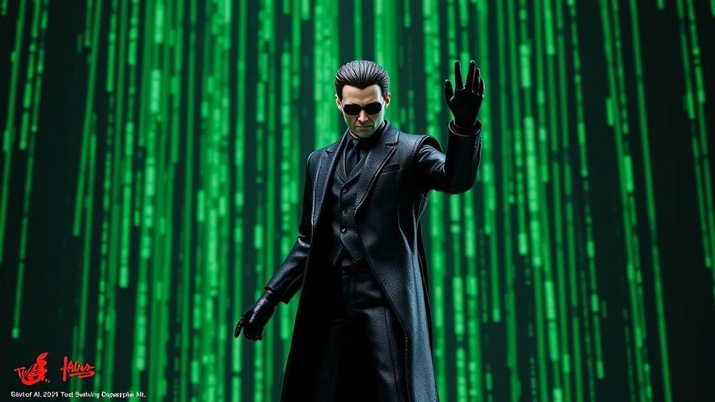 Hot Toys《黑客帝国2》尼奥人偶发布：基努·里维斯神还原